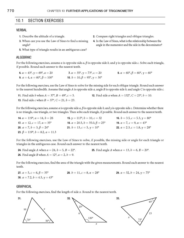Algebra and Trigonometry - Front Matter 788